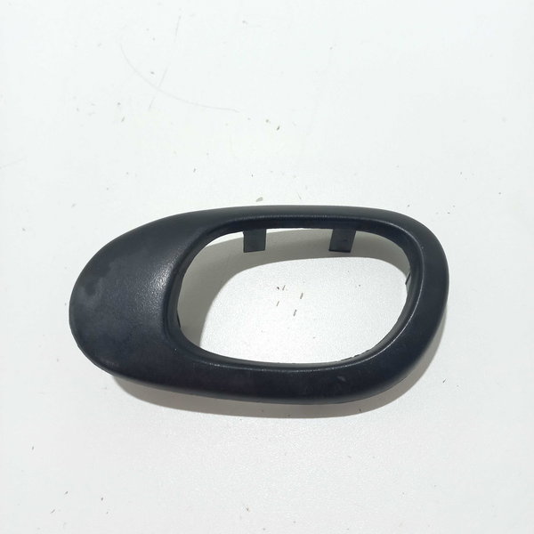 Moldura Maçaneta Interna Dianteiro Direito Peugeot 207 Preto Dianteira