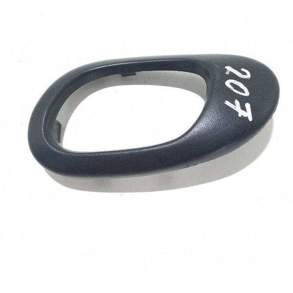 Moldura Maçaneta Interna Dianteira Esquerda Peugeot 207 Preto