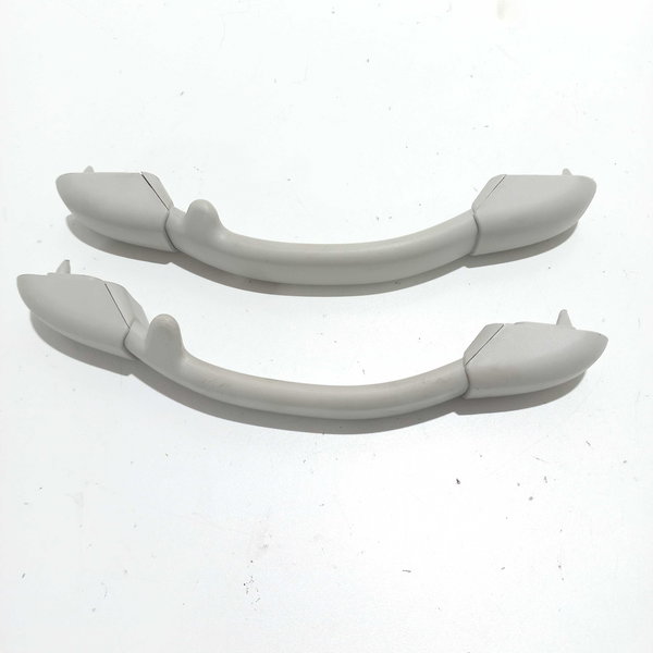 Par Puxador Alça Teto Pqp Peugeot 307 Sw Cinza