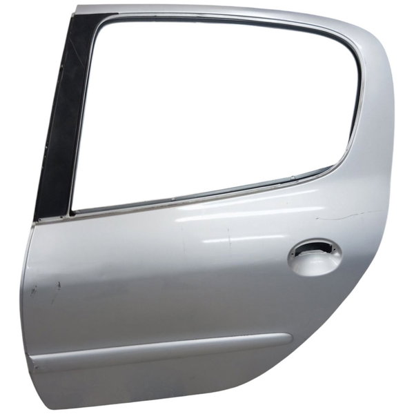 Porta Traseira Esquerda Peugeot 206 2004 2005 2006 Traseira Esquerdo Prateado
