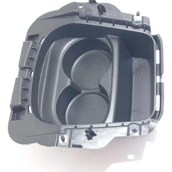 Moldura Porta Copos Peugeot 208 1.5 2014 Preto