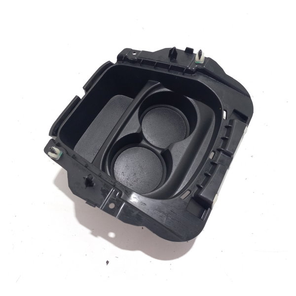 Moldura Porta Copos Peugeot 208 1.5 2014 Preto