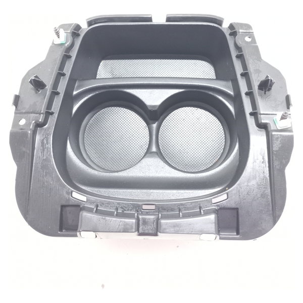 Moldura Porta Copos Peugeot 208 1.5 2014 Preto