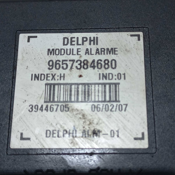 Módulo Alarme Peugeot 307