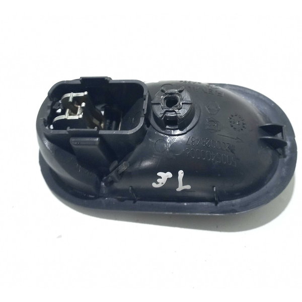 Maçaneta Interna Traseira Esquerda Peugeot 307 Prata Traseira