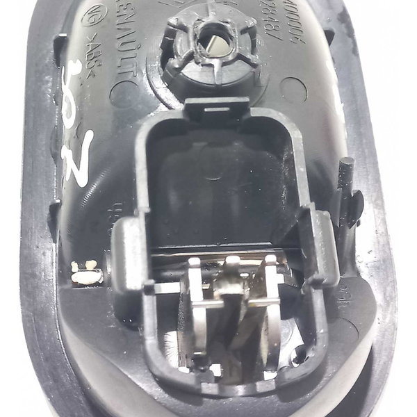 Maçaneta Interna Traseira Esquerda Peugeot 307 Prata Traseira