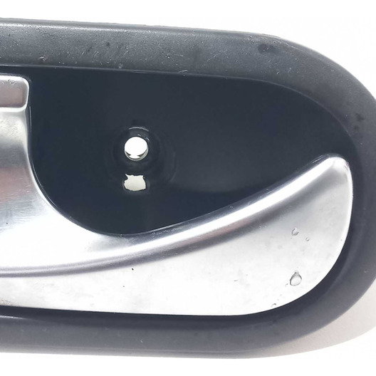 Maçaneta Interna Traseira Esquerda Peugeot 307 Prata Traseira