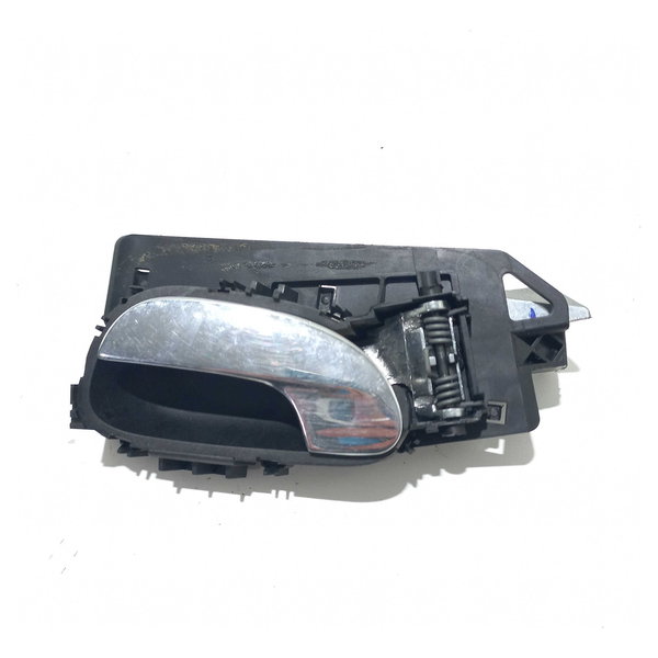 Maçaneta Interna Traseira Esquerda Peugeot 307 Preto Traseira