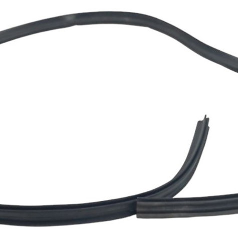 Borracha Canaleta Lateral Direita Citroen C3 2015 2016 2017 Preto