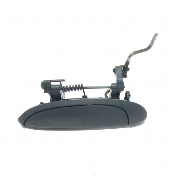 Maçaneta Puxador Externo Traseiro Esquerdo Renault Clio Preto Traseira