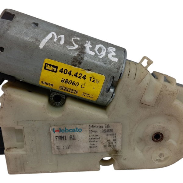 Motor Cortina Teto Panorâmico Peugeot 307 Sw 2004 2005