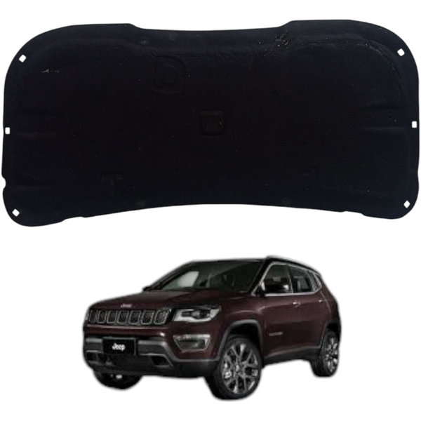 Forro Tampa Traseira Jeep Compass 2020 2021 2022 1.3 Detalhe
