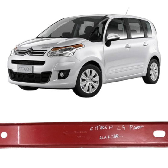Alma Parachoque Traseiro Citroen C3 Picasso 2011 2012