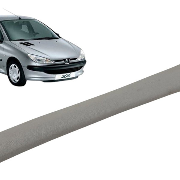 Moldura Coluna Parabrisa Esquerdo Peugeot 206 1.4 2004 2005