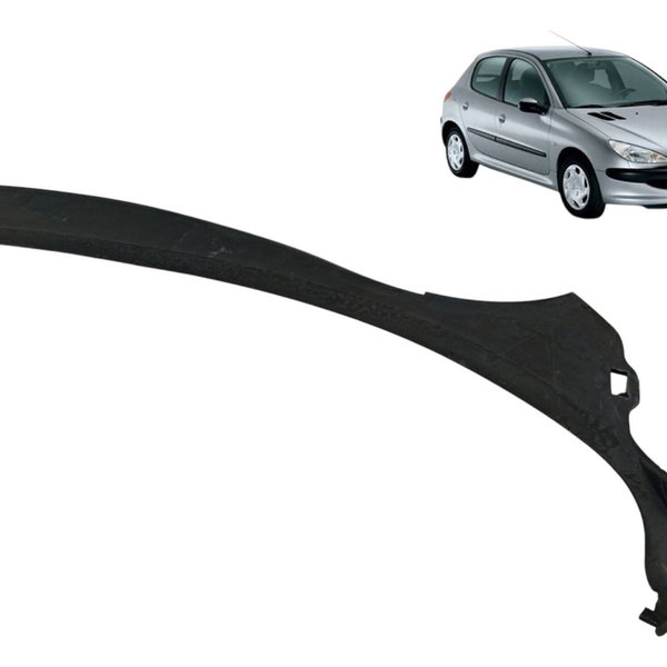 Moldura Grade Churrasqueira Lado Direito Peugeot 206 2005