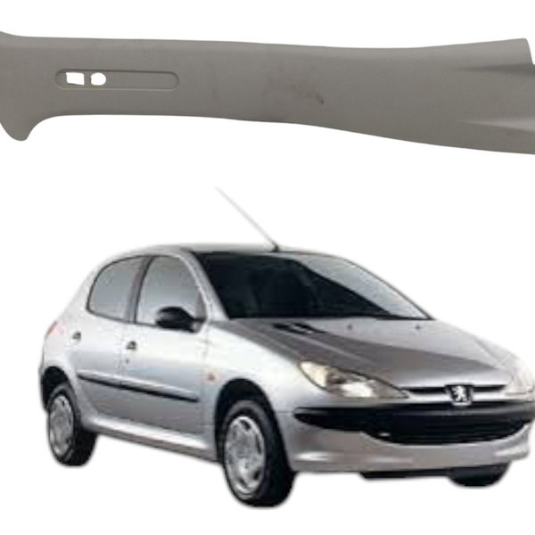Acabamento Coluna Central Cinto Direito Peugeot 206 2005