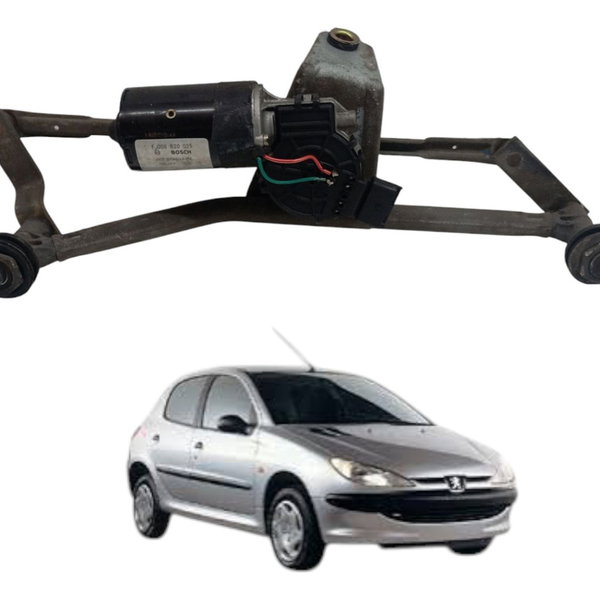 Motor Galhada Limpador Parabrisa Peugeot 206 2004 2005