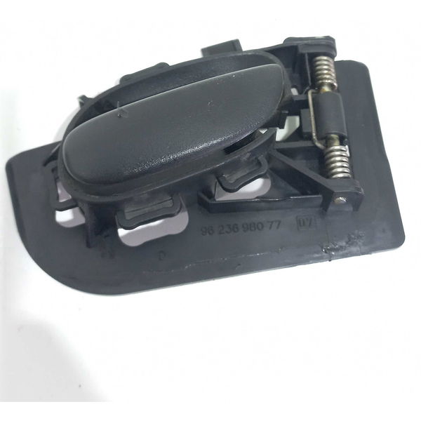 Maçaneta Interna Dianteira Direita Peugeot 206 Preto Dianteira