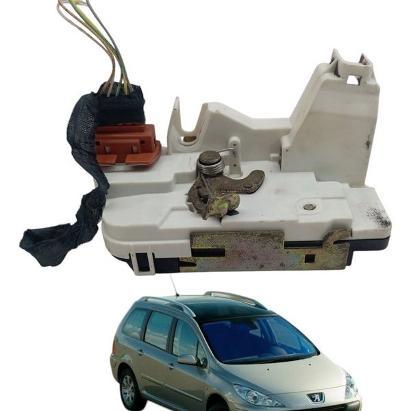 Fechadura Porta Traseira Direita Peugeot 307 2.0 2005 2006