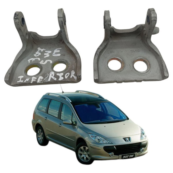 Dobradiça Porta Esquerda Peugeot 307 Sw 2004 2005 2006