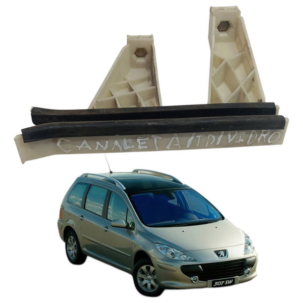 Guia Vidro Canaleta Traseira Direita Peugeot 307 2005 2006