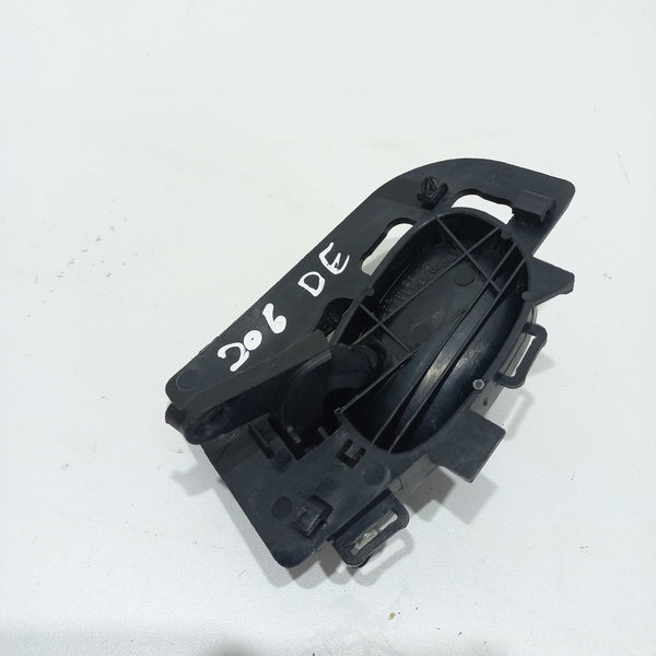 Maçaneta Interna Dianteira Esquerda Peugeot 206 Preto Dianteira