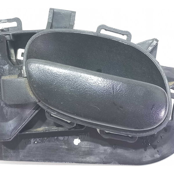 Maçaneta Interna Dianteira Esquerda Peugeot 206 Preto Dianteira