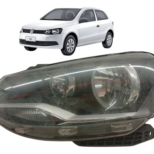 Farol Esquerdo Volkswagen Gol G5 G6 2014 2015