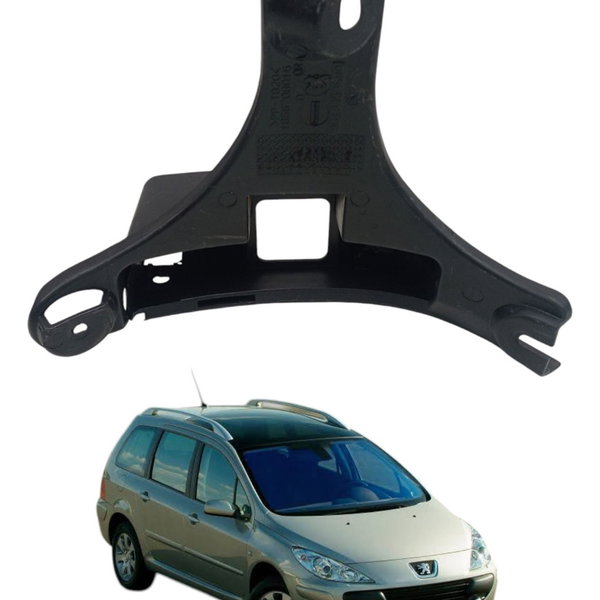 Suporte Guia Parachoque Traseiro Direito Peugeot 307 2004