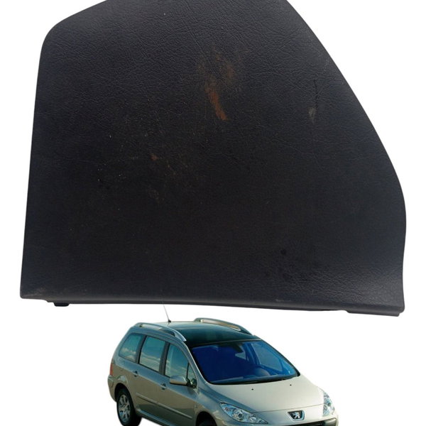 Moldura Tampa Lateral Esquerdo Painel Peugeot  307 2004 2005
