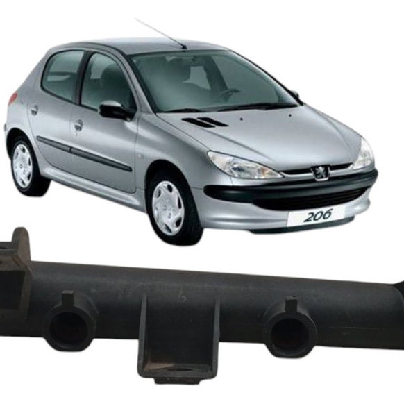 Flauta Bico Injetor Peugeot 206 1.4 2003 2004 2005