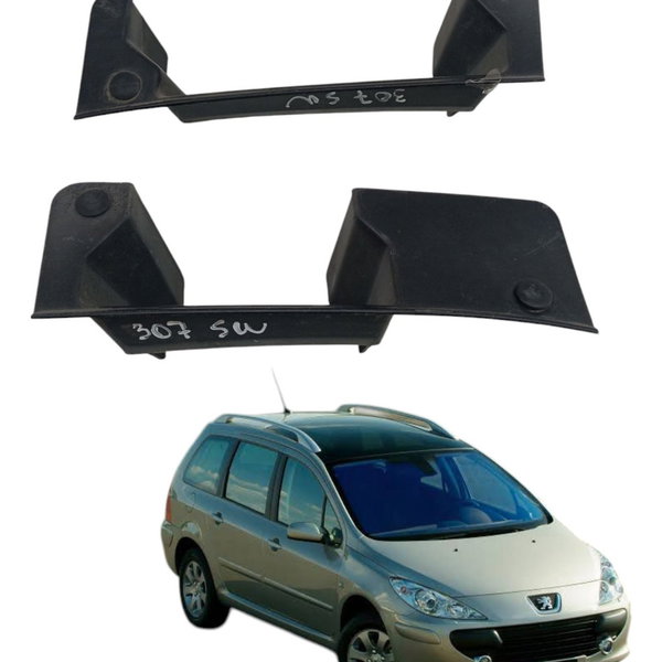 Par Acabamento Tampa Traseiro Peugeot 307 2004 2005 2006