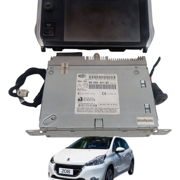 Multimidia Peugeot 208 2015 2016 2017