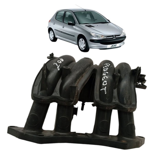 Coletor Admissão Peugeot 206 1.4 2003 2004 2005