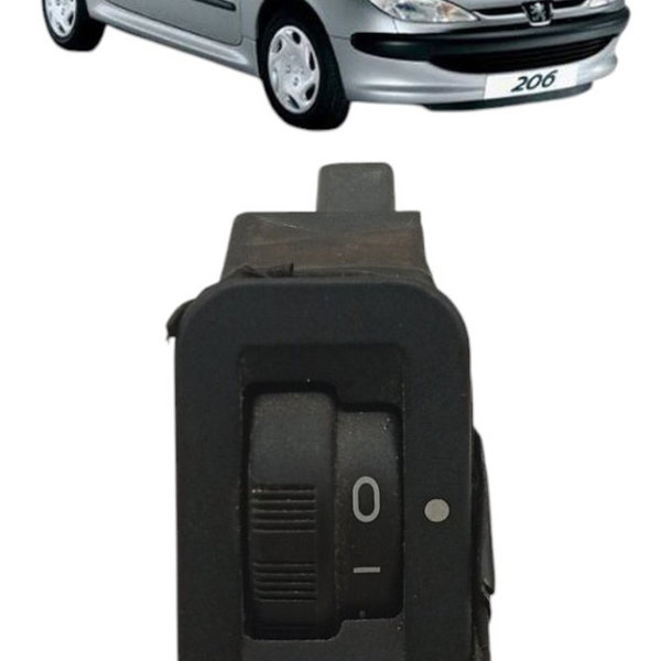 Botão Regulagem Farol Peugeot 206 1.4 2003 2004 2005