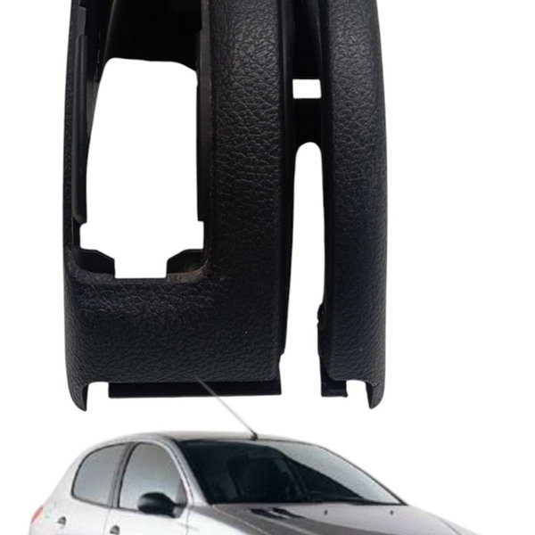 Moldura Console Central Freio Mão Peugeot 206 2004 2005