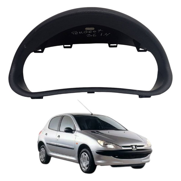 Acabamento Moldura Painel Instrumentos Peugeot 206 2004 2005