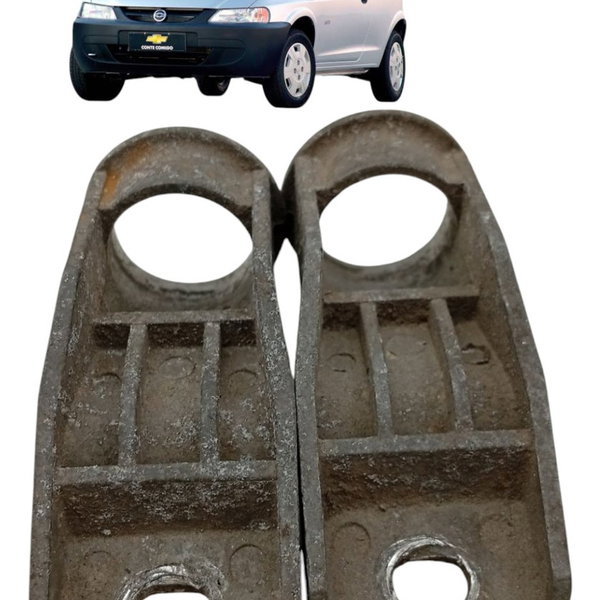 Par Braço Suporte Radiador Chevrolet Celta 2005 2006
