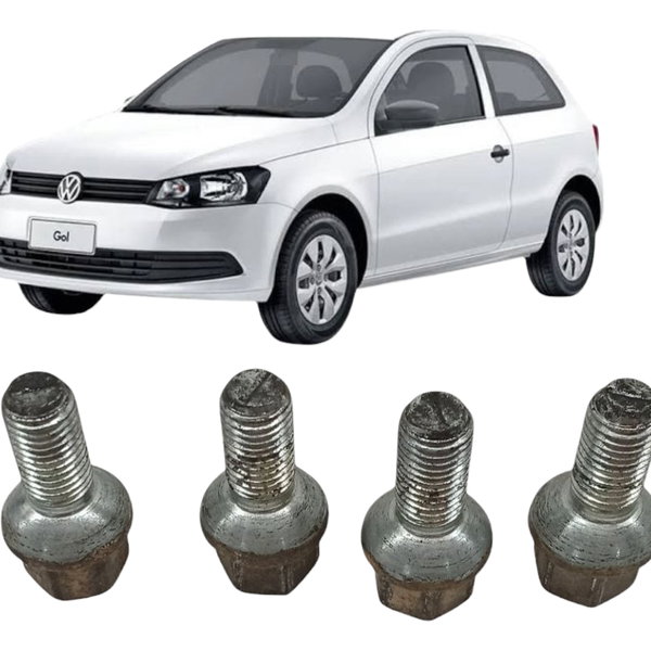 Jogo Parafuso Roda Volkswagen Gol G5 G6 2014 2015