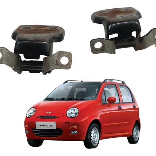 Dobradiça Porta Traseira Esquerda Chery Qq 1.1 2012