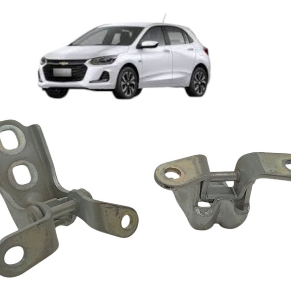 Dobradiça Porta Dianteira Esquerda Chevrolet Onix 2020 2021