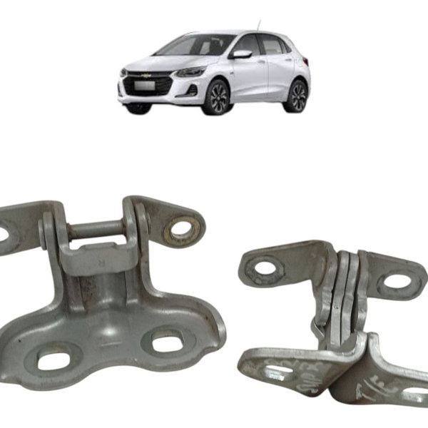 Dobradiça Porta Traseira Esquerda  Chevrolet Onix 2020 2021