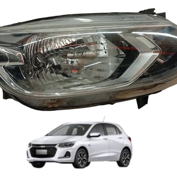 Farol Direito Chevrolet Onix 1.1 3cc 2020 2021 2022