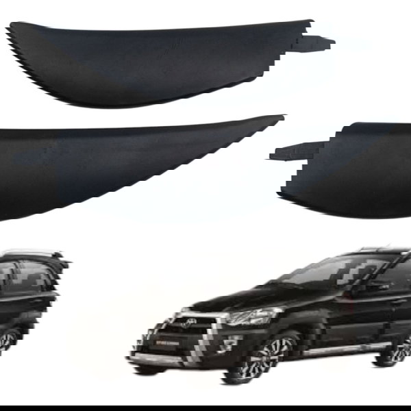 Par Acabamento Interno Porta Traseira Toyota Etios 2015 2016