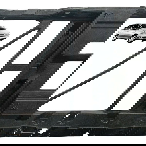 Painel Defletor Radiador Citroen C3 Picasso 1.6 2012 Detalhe