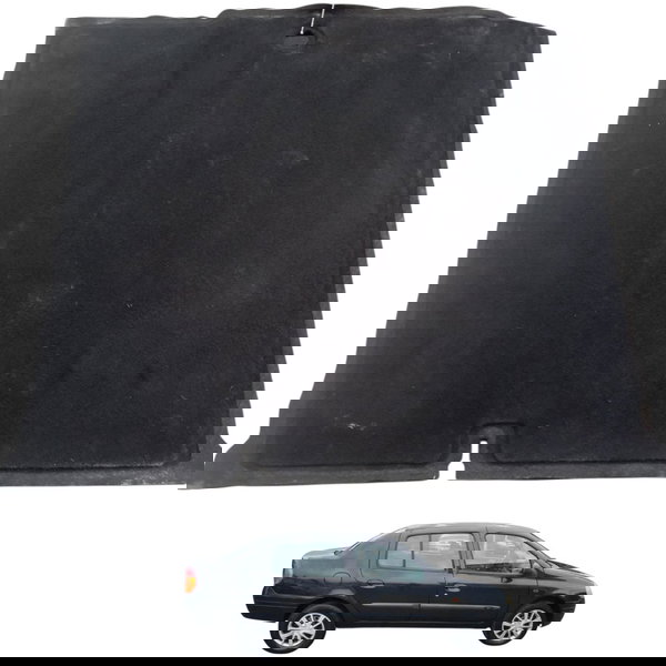 Forro Porta Malas Renault Clio Sedan 2007 2008
