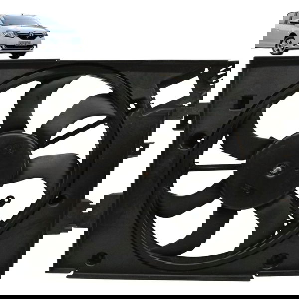 Defletor Ventoinha Renault Logan 1.6 2015 Detalhe