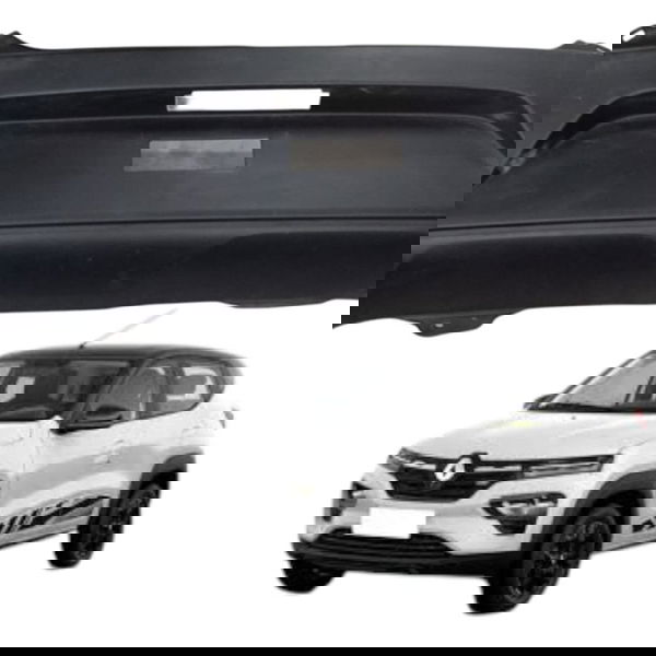 Guia Parachoque Traseiro Renault Kwid 2018 Detalhe