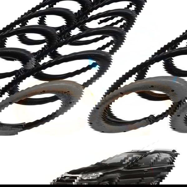 Par Molas Traseiras Toyota Etios 2015 2016 2017