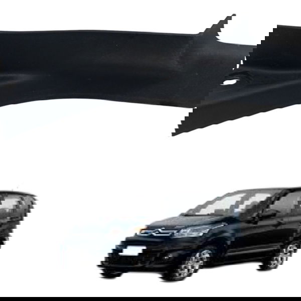 Soleira Porta Traseira Direita Citroen C3 Picasso 2011 2012 Preto